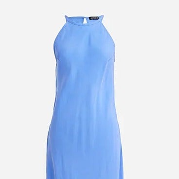 J.Crew Amber slip Dress in Cupro Blend