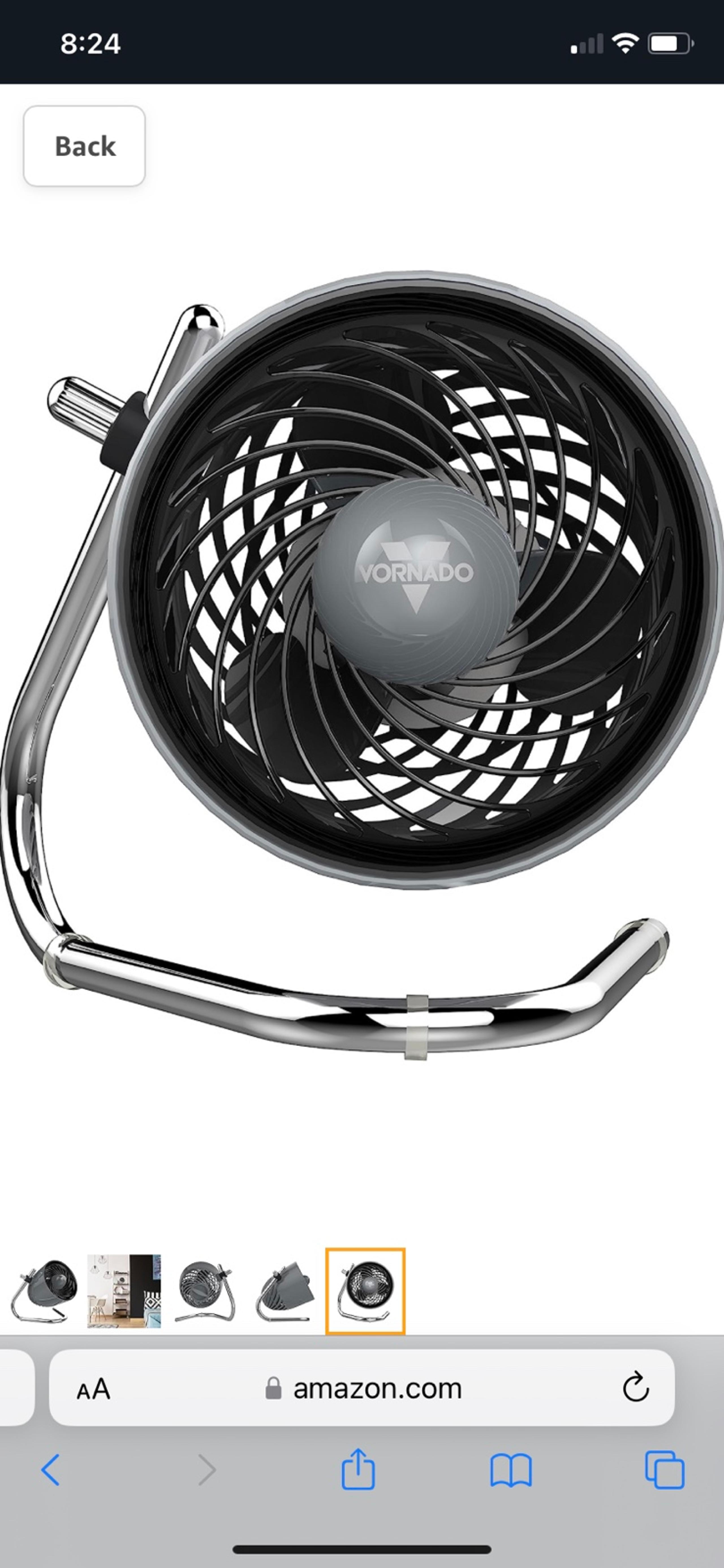 Vornado personal air circulator