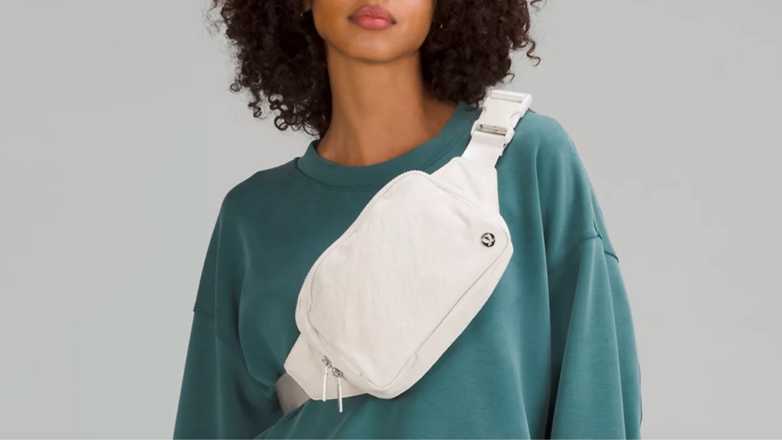 **NWT** Lululemon Everywhere Belt Bag Large in White Opal