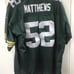 Nike On Field NFL Green Bay Packers #52 Clay Matthews Jersey Men's Size 48 Sewn