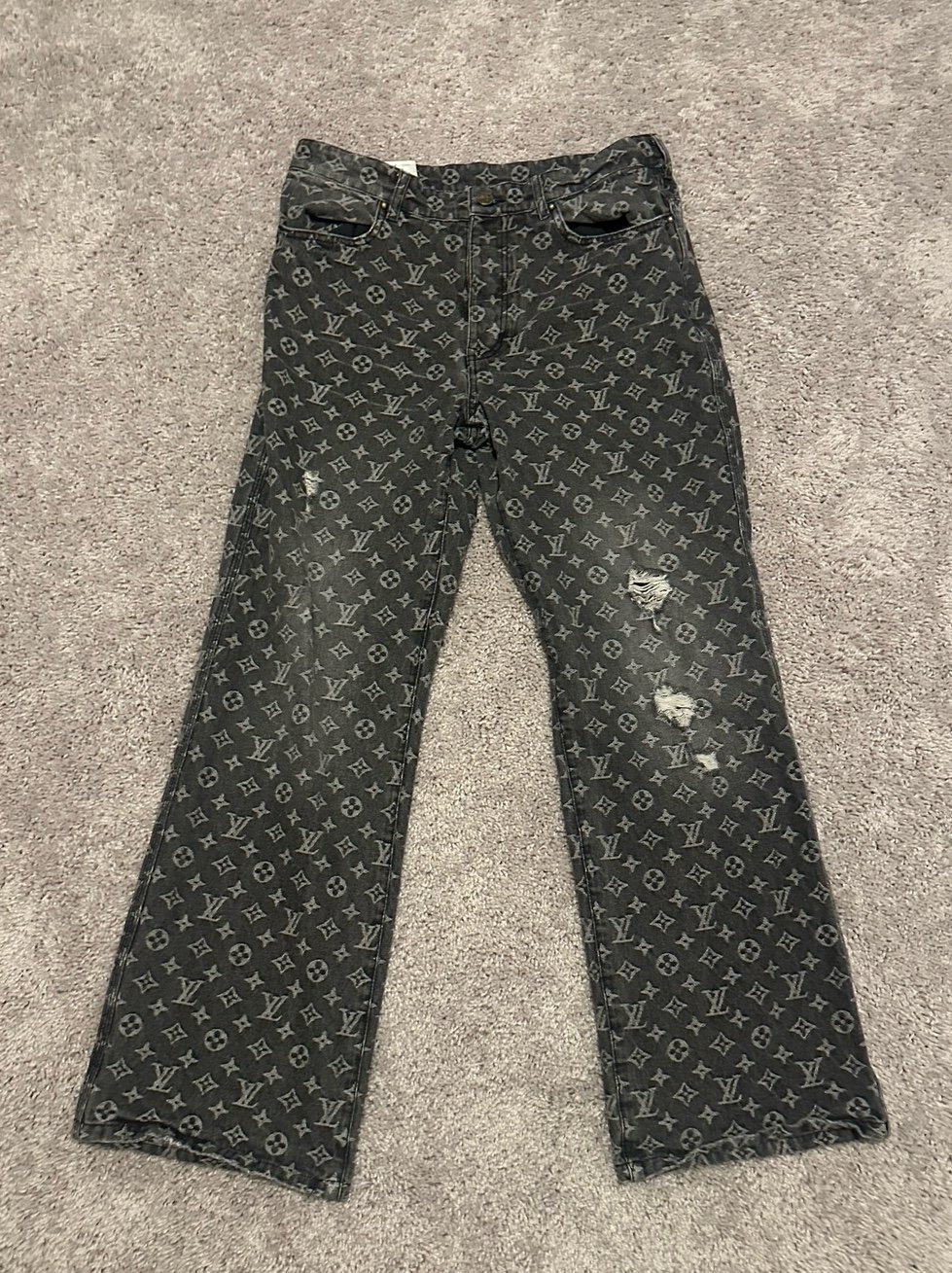 louis vuitton virgil abloh jeans size 32