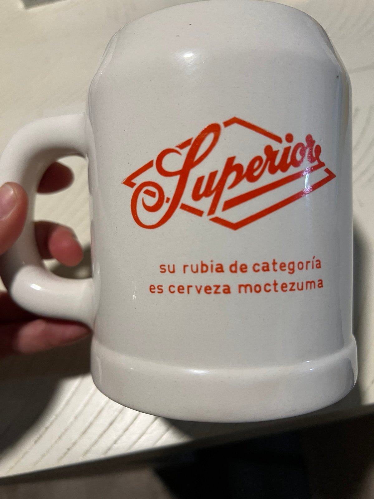 Superior beer stein