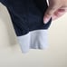 Fubu Casuals Collection Classic Comfort Men’s Vintage Black Henley Fleece XXL