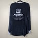 Fubu Casuals Collection Classic Comfort Men’s Vintage Black Henley Fleece XXL