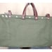 Line Of Trade Leather & Canvas Olive Green & Brown Weekender Bag XL Tote Unisex