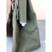 Line Of Trade Leather & Canvas Olive Green & Brown Weekender Bag XL Tote Unisex