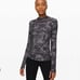 Lululemon On Repeat Rulu Hoodie in Incognito Camo HTR Black Size 4