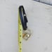 Juicy Couture Purse Handbag Heart Fob Charm Leather/Goldtone Large Citrine Gem