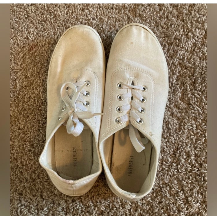 Forever 21 white shoes outlet
