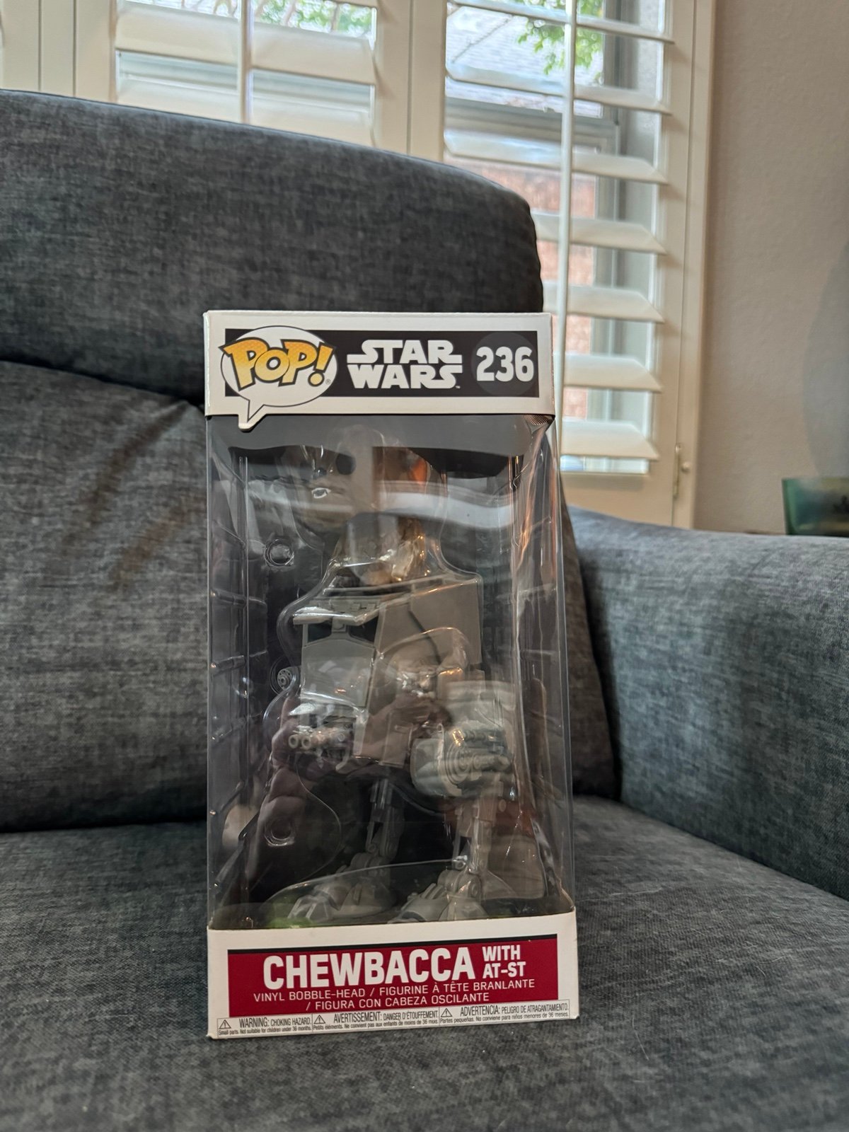 Funko Pop Chewbacca with AT-ST