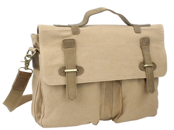 Canvas Laptop Messenger Bag CM03KK