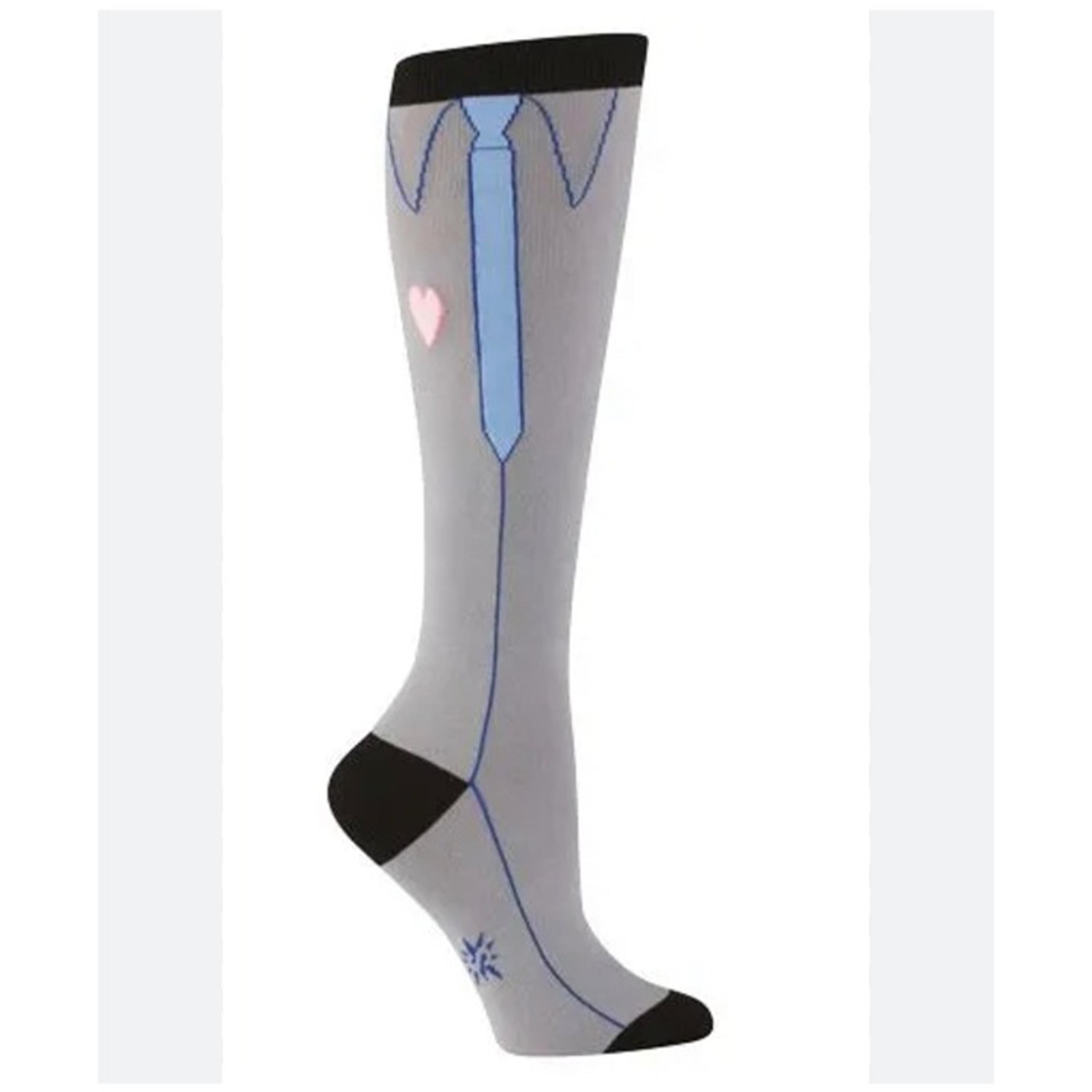 NWT SOCK IT TO ME BUSINESS OFFICE CASUAL KNEE HIGH SOCKS ROLLER DERBY