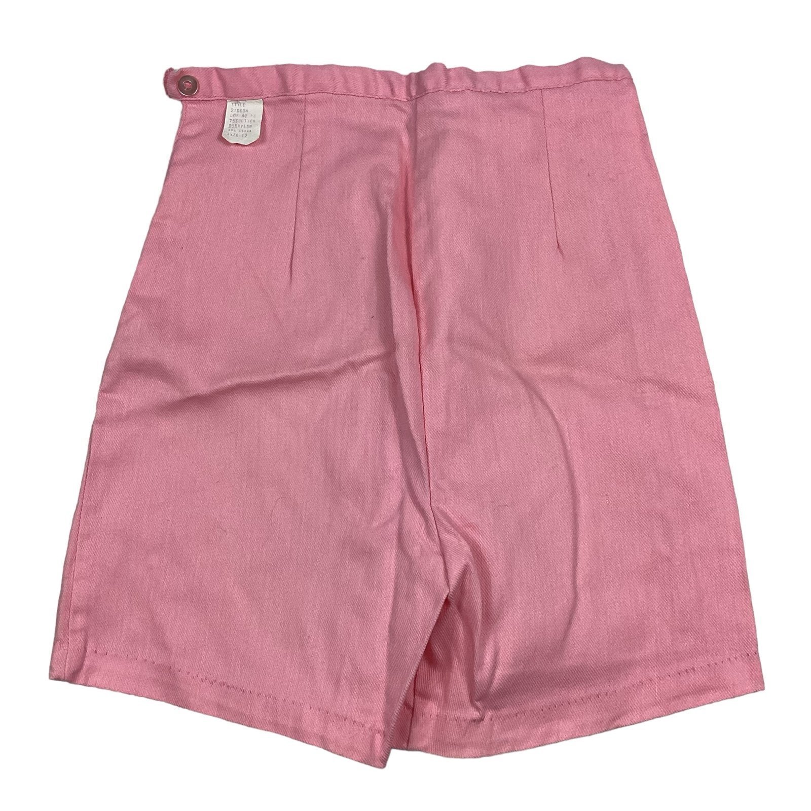 Vintage 60s high waist cotton shorts