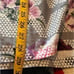 90A. Hula Tease Hawaii Designer Polynesian collar button up Rose Dress shirt