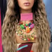 Wowfactor celebrity Ash blonde brown natural looking wavy h.d lace front wig