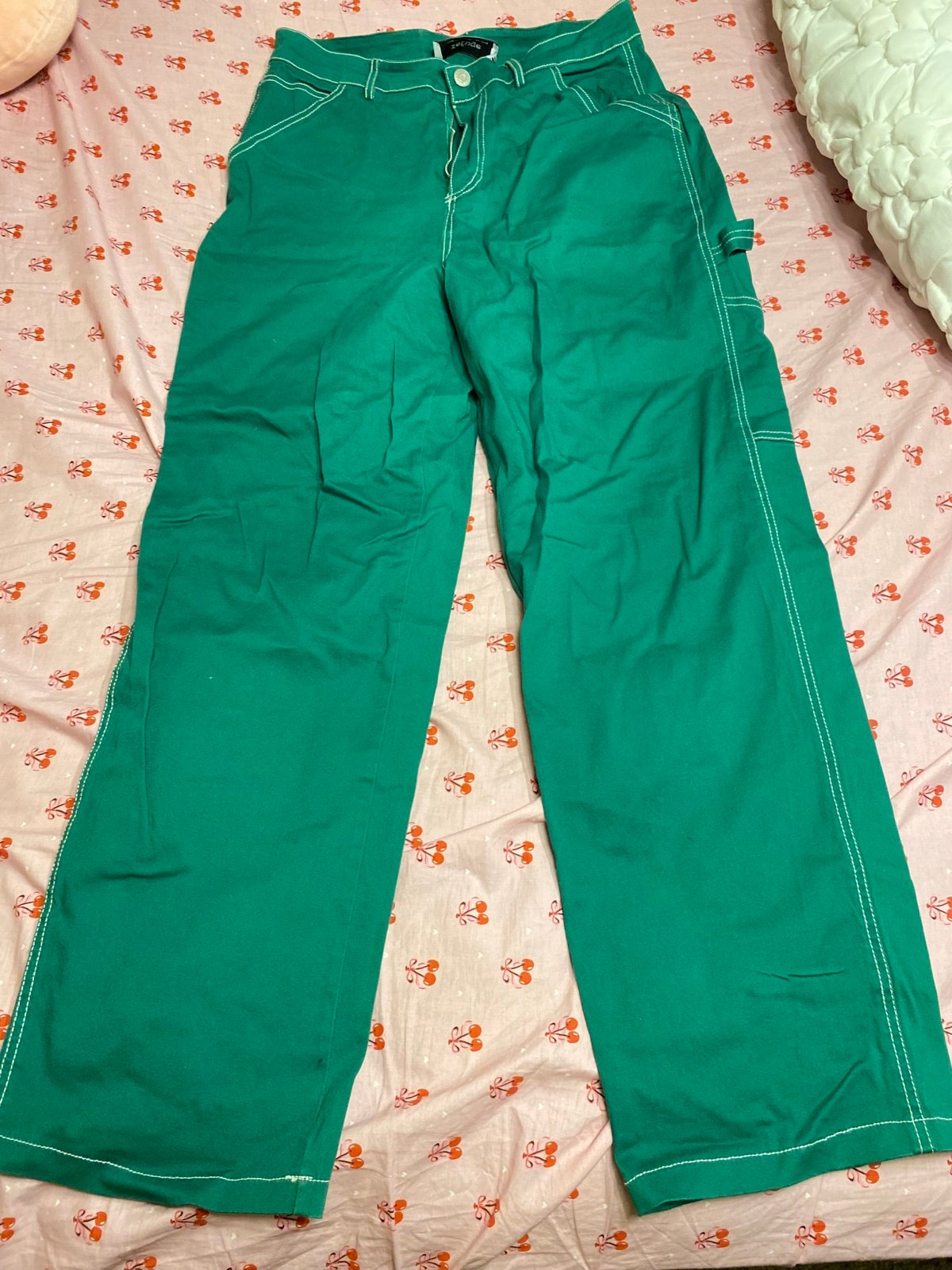 Green pants