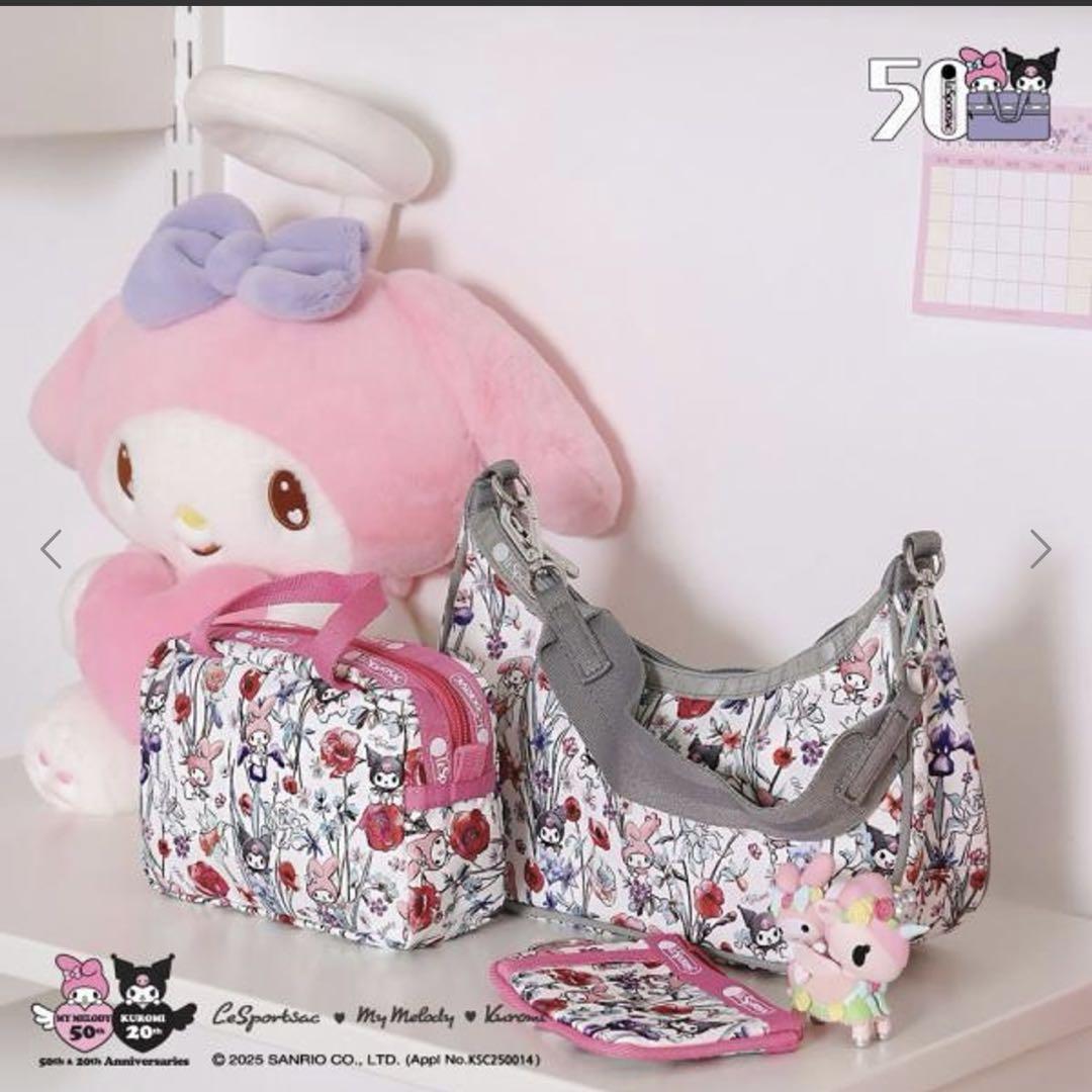 LeSportsac Sanrio My Melody x Kuromi Micro Bag, Lesportsac