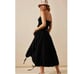 New Free People All The Things Set FREE-EST 128 XS Black Tube Top Midi Skirt
