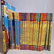 22 Geronimo Stilton Book Lot Thea Heromice Creepella Graphic Novel Adventures