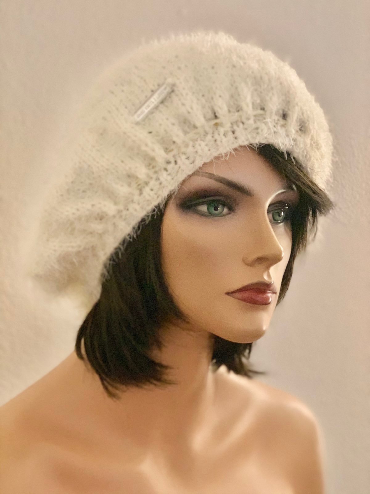Hand Knits 2 Love Slouch Beanie Hat Hip