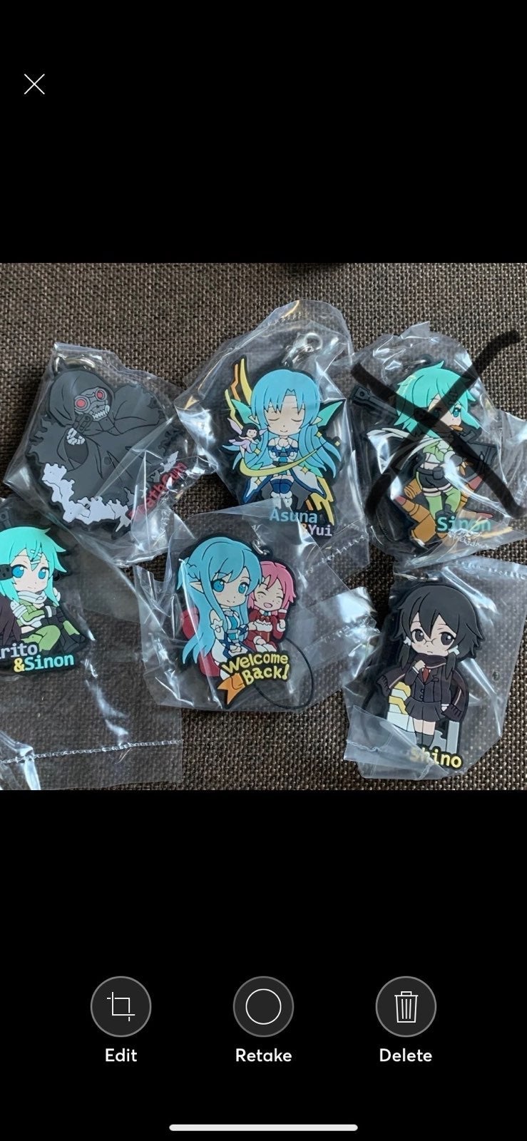 Sword Art Online Straps (6 straps)