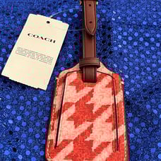 Coach Luggage Tag