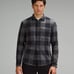 Lululemon Size Medium Soft Knit Overshirt, Black/Gray, NWT, 128