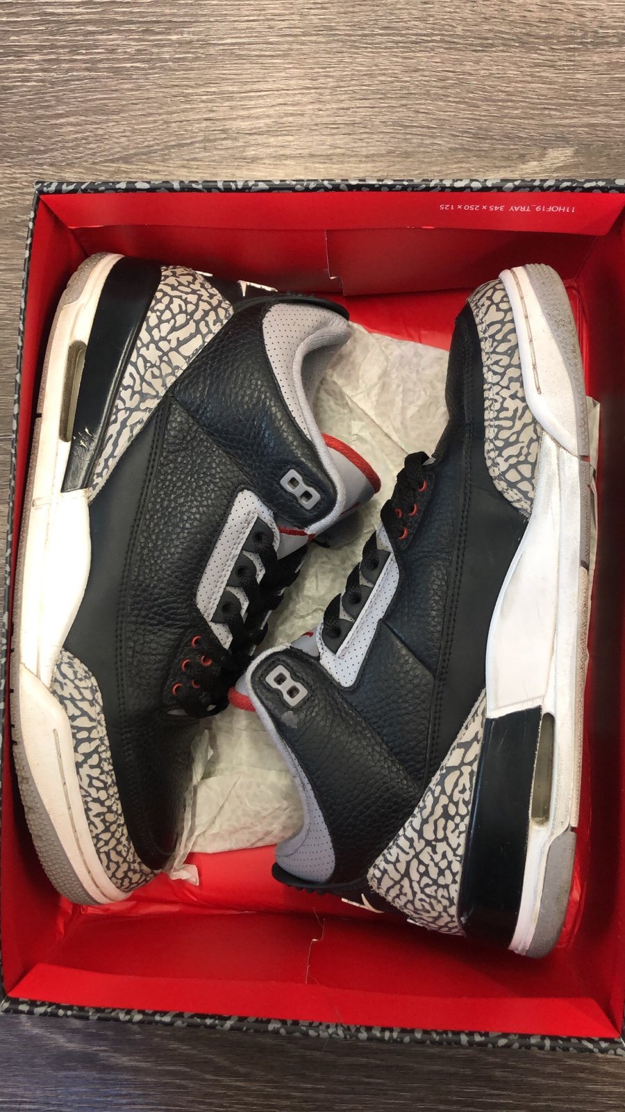 Air Jordan 3 Retro “Black Cement”