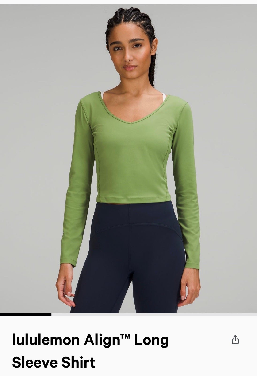 New lululemon Align ™M Long Sleeve Size 8 GFOL