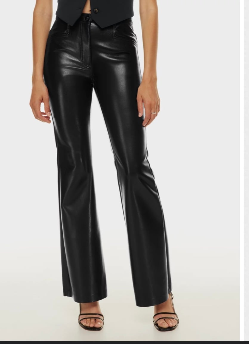 Aritzia Vegan Leather Pants FdZx0feWy