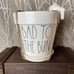 RAE DUNN FARMHOUSE HOME DECOR CERAMIC RABBIT BUNNY SPRING EASTER PLANT GARDEN RD