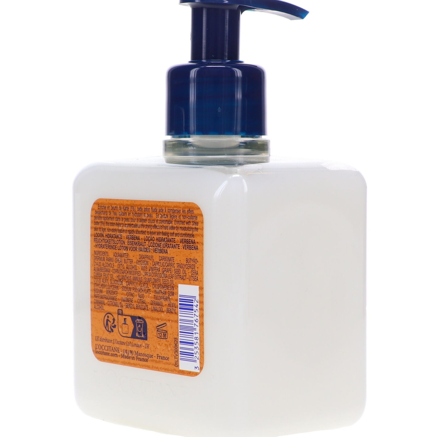 NEW L'Occitane Shea Verbena Extra Gentle Hand Lotion 10.1 oz