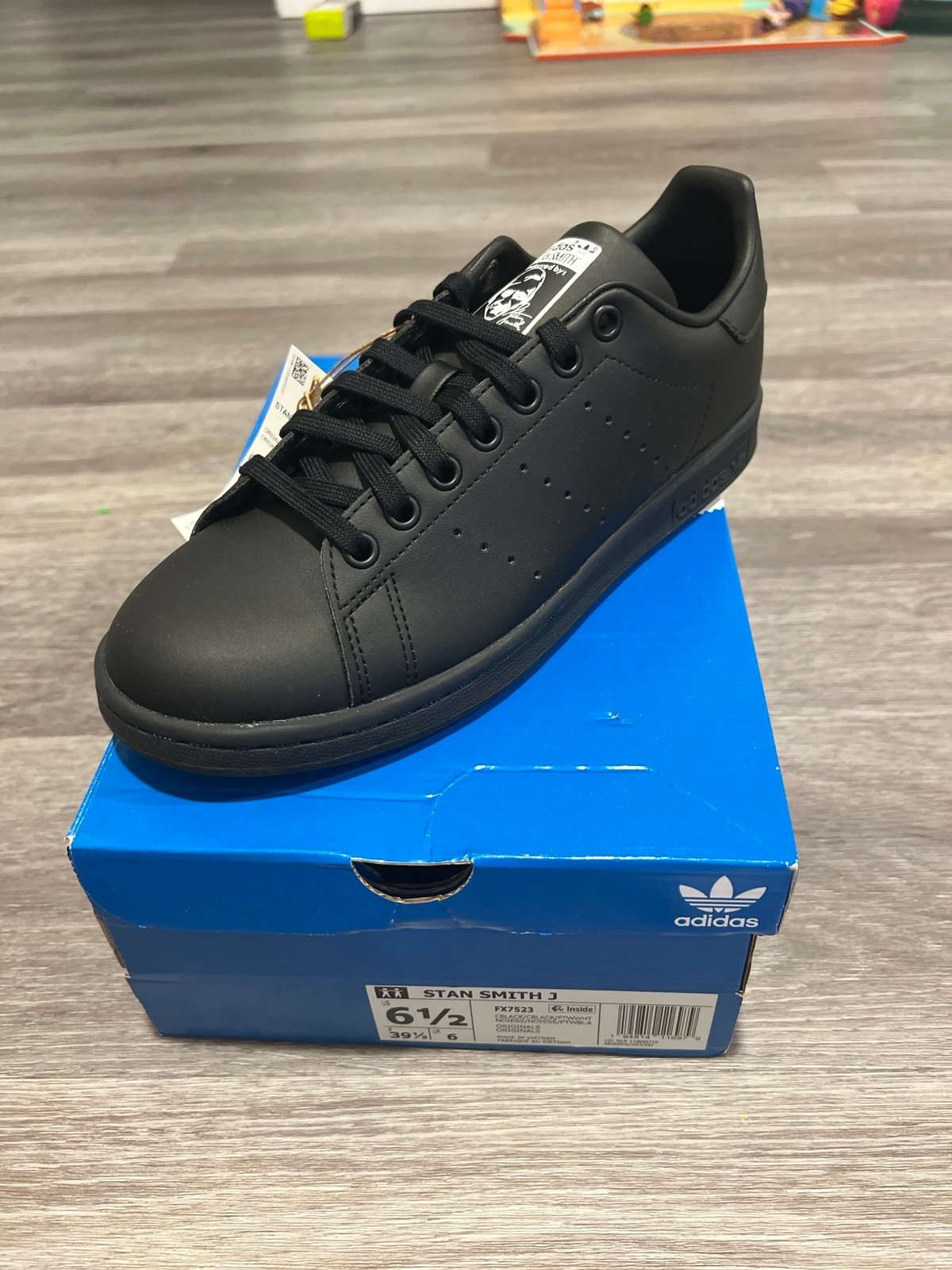Adidas Stan Smith Black Shoes