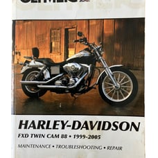 CLYMER Physical Book for Harley-Davidson FXD Twin Cam 88 1999-2005 | M425-3
