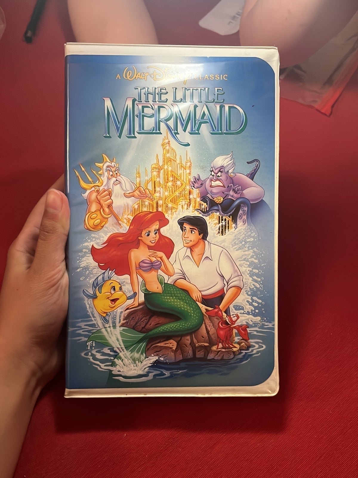 The Little Mermaid black diamond vhs BANNED COVER