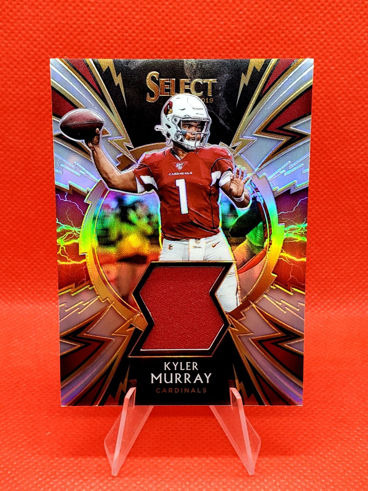 Kyler Murray #/99 Select Sparks Rookie Card RC Patch player-worn Material Az.