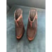 Vintage John Varvatos Leather Brown Mules