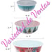 The Pioneer Woman Wishful Winter Print 6-Piece Melamine Holiday Bowl Set