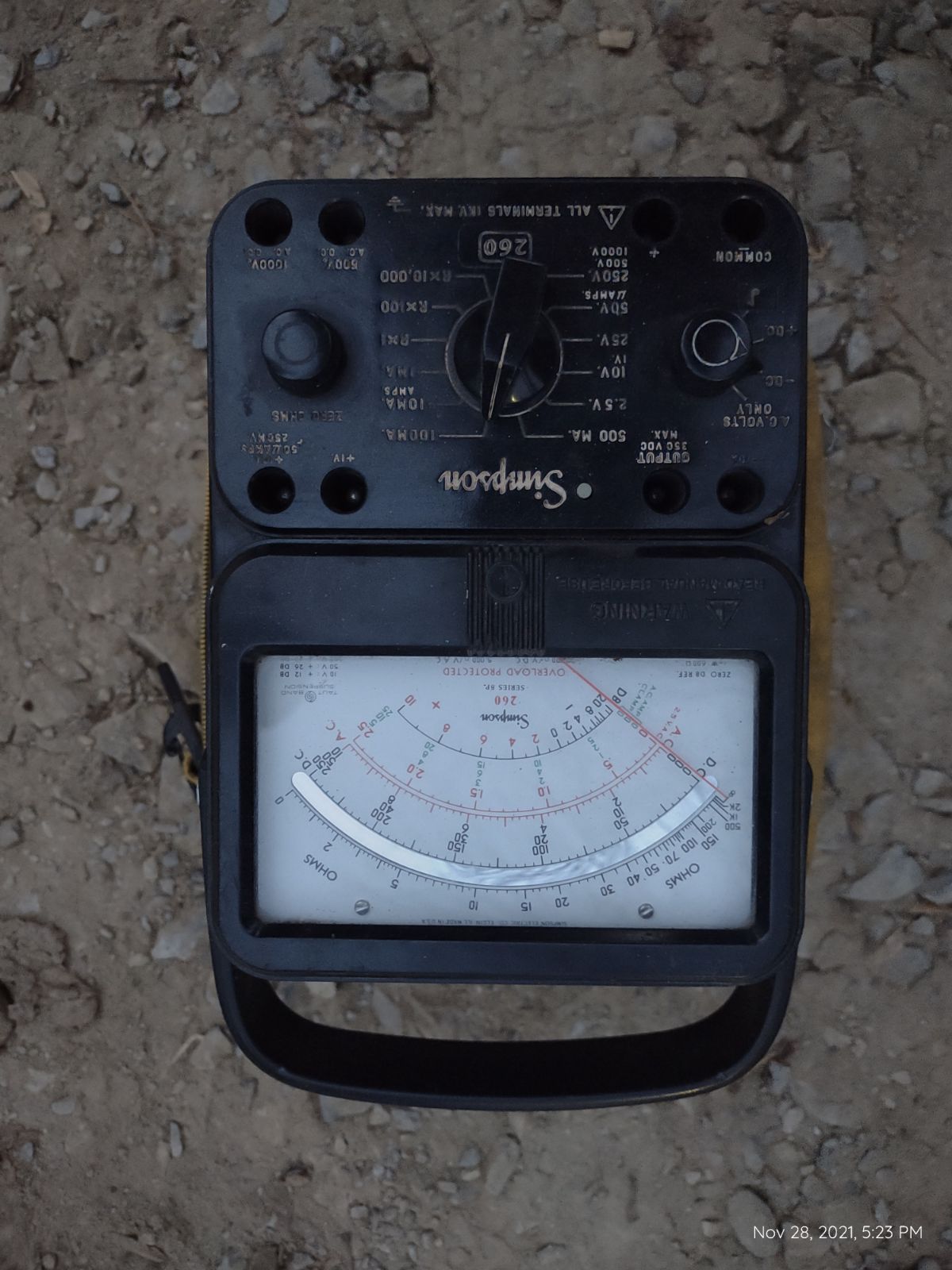 Simpson electrical imput output tester