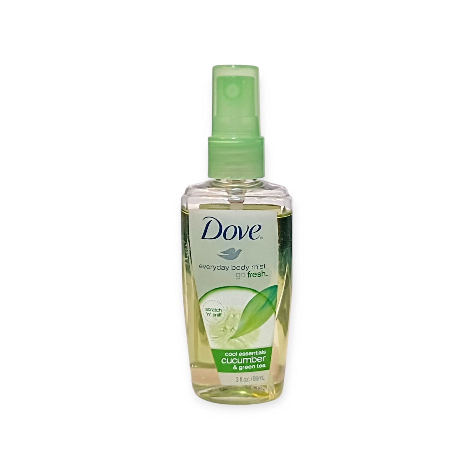 Dove Cool Essentials Cucumber & Green Tea Body Mist Discontinued Rare Body Spray