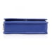 Greg Michaels Jasmin Royal Blue Embossed Signature Handbag Purse Shoulder Bag