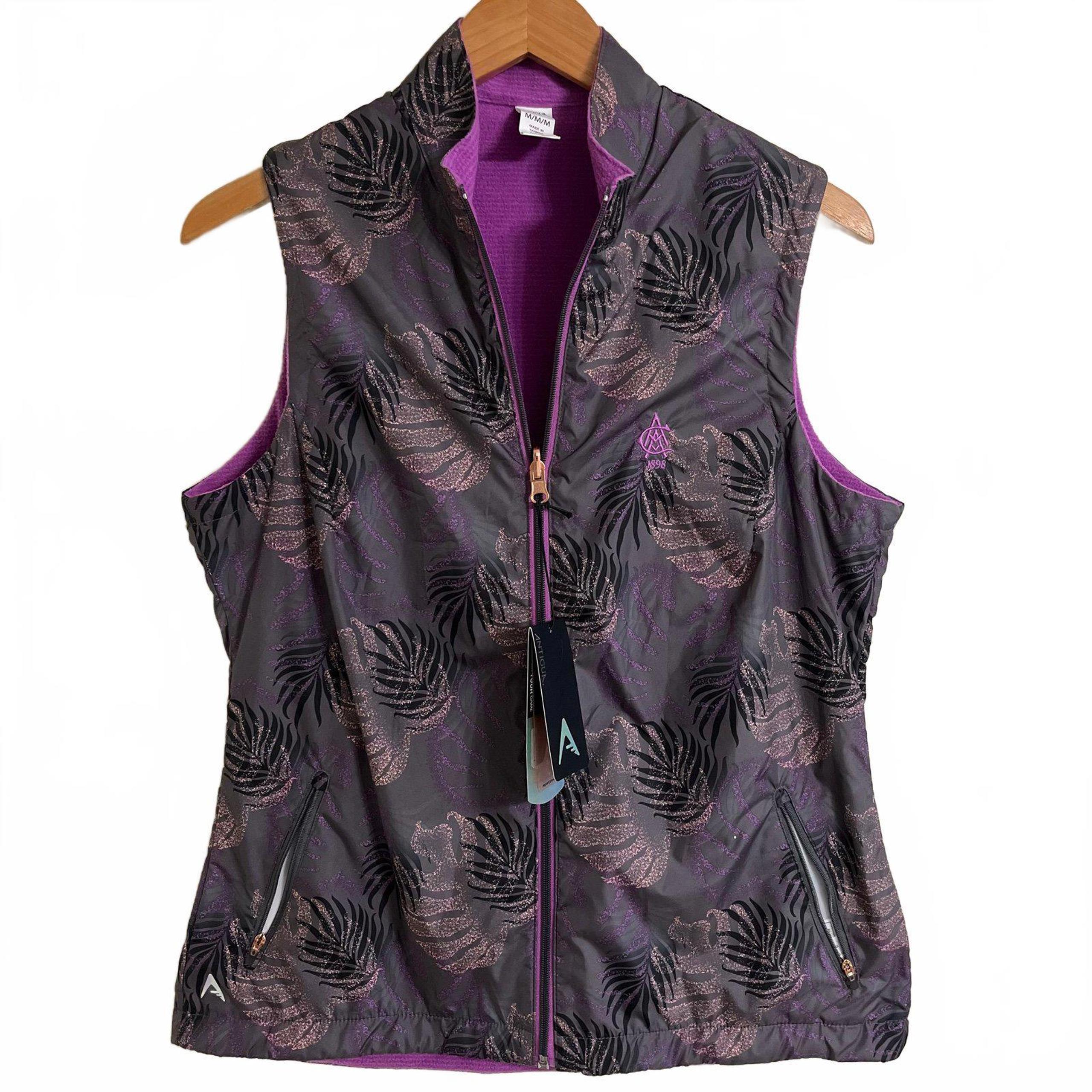 Antigua Vest golf womens medium NWT