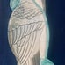 Mid-Century Crain Pottery Wall Hanging Vase 13” t x 5” w