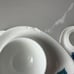 Figgjo Flint Norway Set 8 Egg Cups Mid Century Modern Scandinavian Design Floral