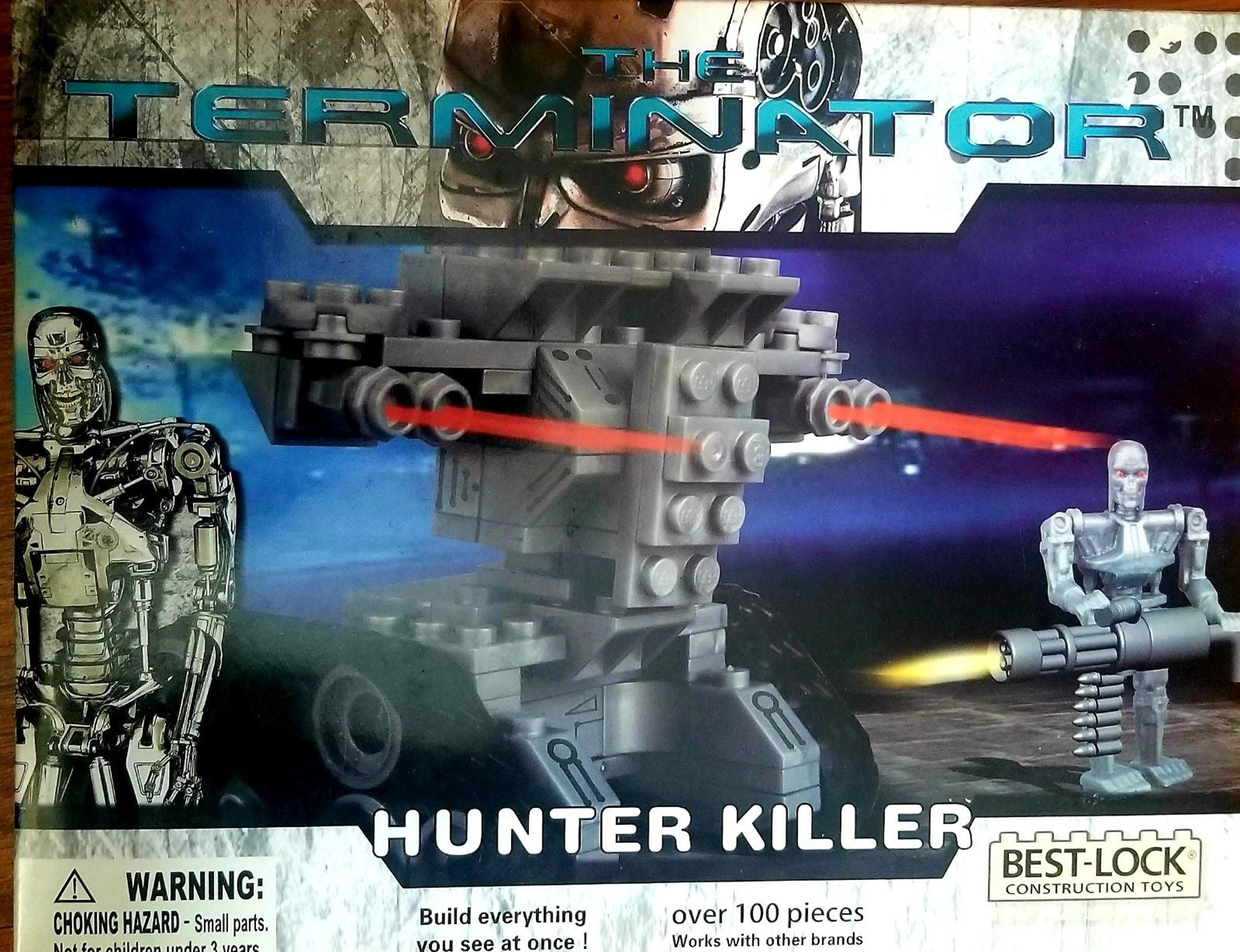 2012 The Terminator  Hunter Killer  Construction Toy