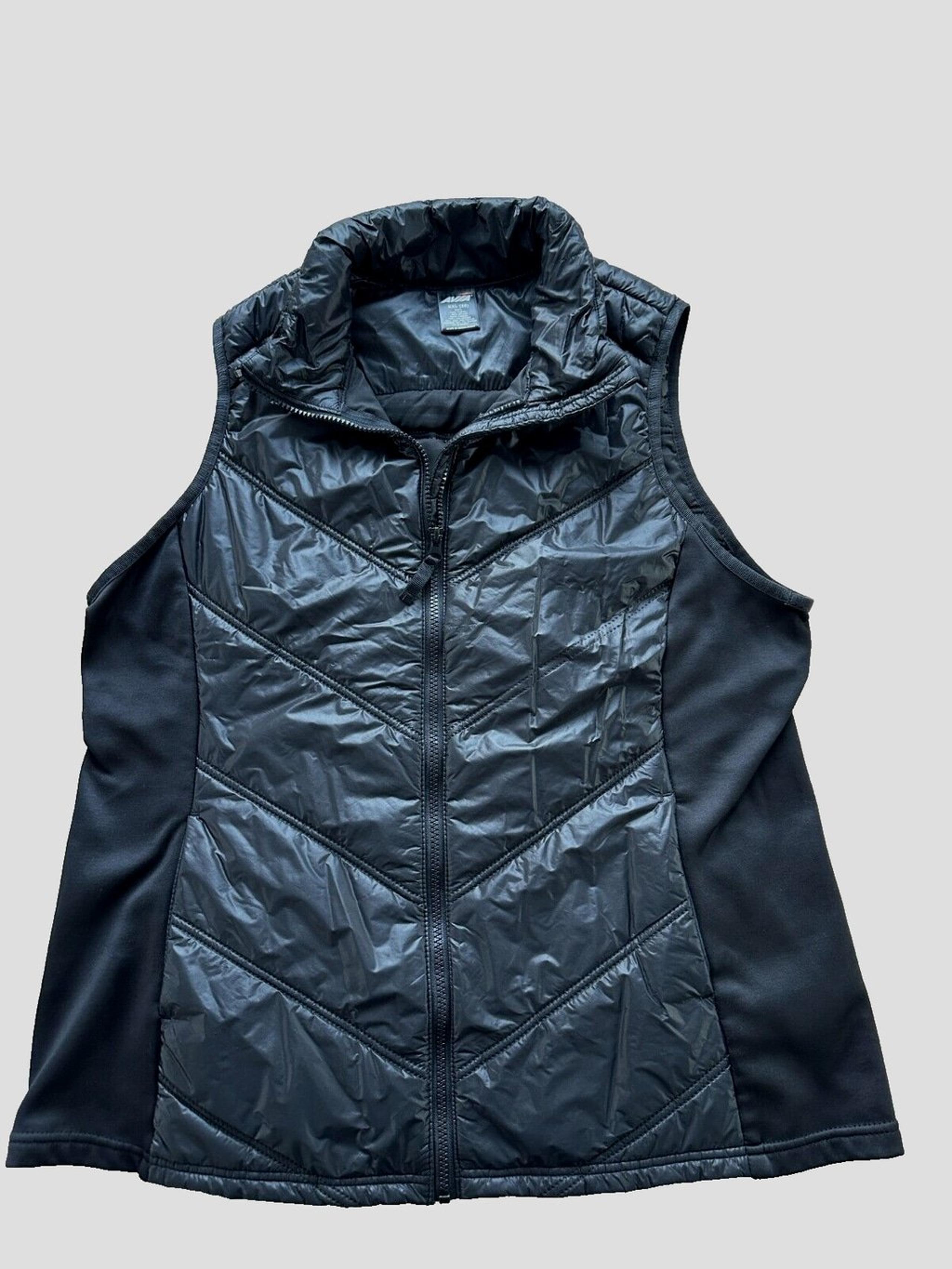Avia Women's Size Large XXL-20 Performance Quilted Vest Black