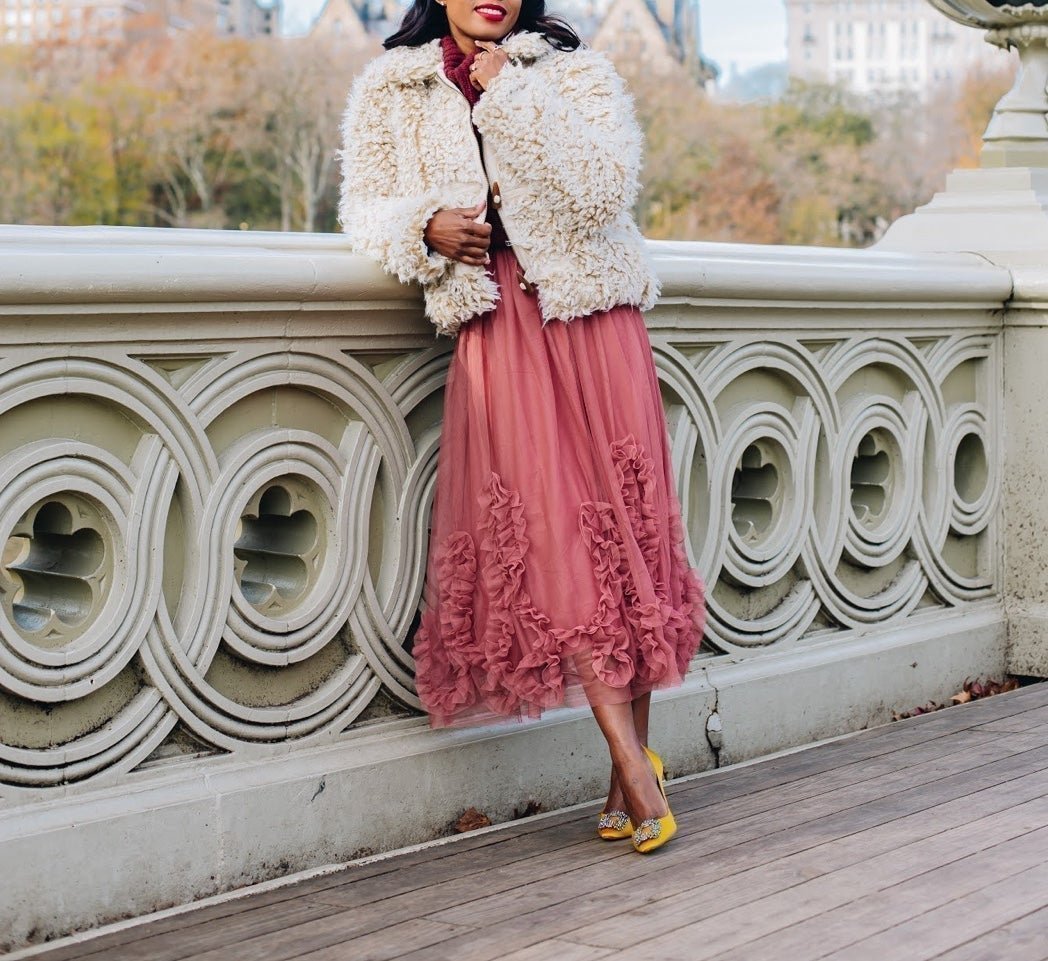 NWT❤️Anthropologie Brenna Faux Fur Coat szS
