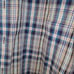 Like New Mens Roundtree & Yorke Blue Plaid Long Sleeve Shirt Size 4XT
