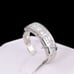 His Hers Princess Diamond Cut Real 925 Wedding Band Rings Engagement Ring