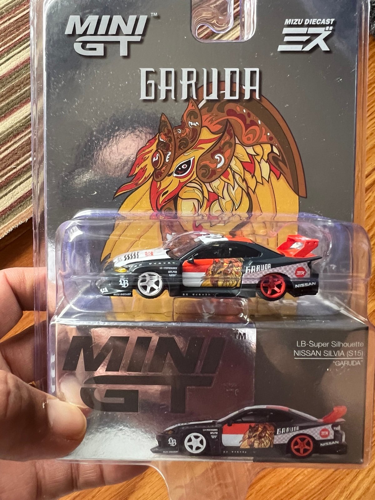 Mini GT Mizu Diecast EX LB Super Silhouette NISSAN SILVIA (S15) GARUDA